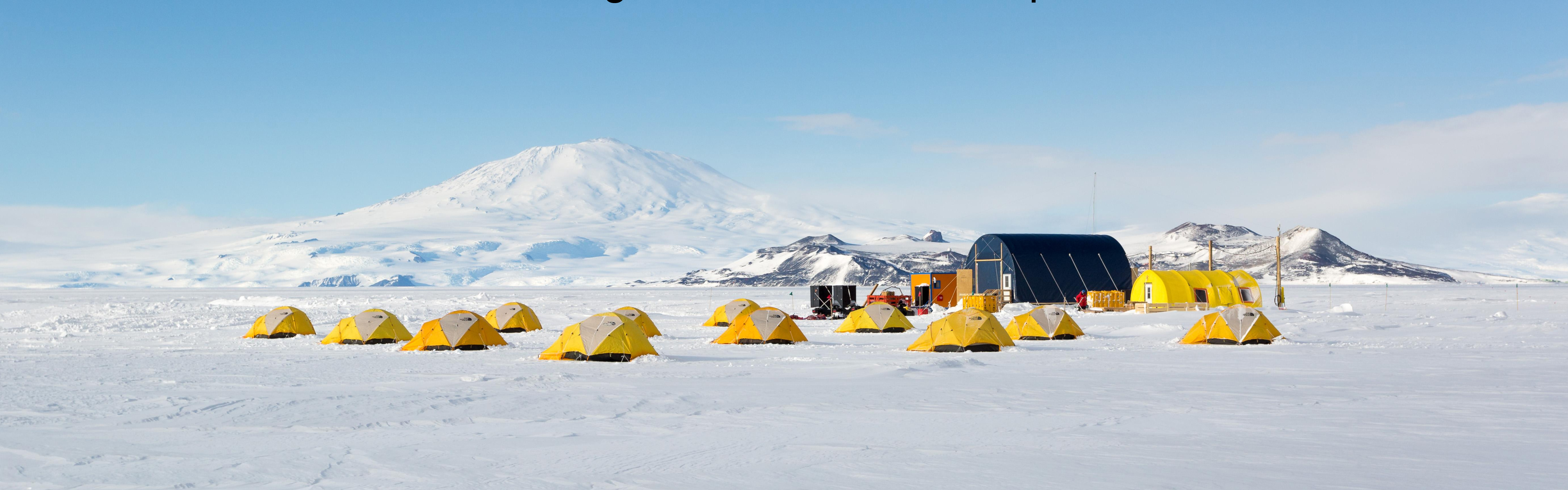 SIMPLE camp site on McMurdo Ice Shelf