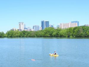 Testing the Sunfish AUV at Lady Bird Lake in Austin